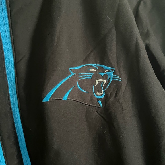 NFL Soft Shell Coat - Carolina Panthers Large - Picture 6 of 15